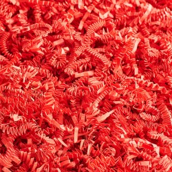 Krinkle Paper / Shredded Paper Merah