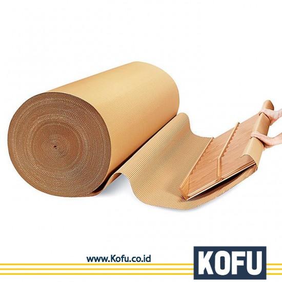 Single Face / Corrugated Wrap Roll - B Flute, 160 cm