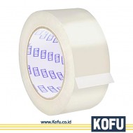 Kofu Medium Duty OPP Tape - 2" x 100 Yards, Clear
